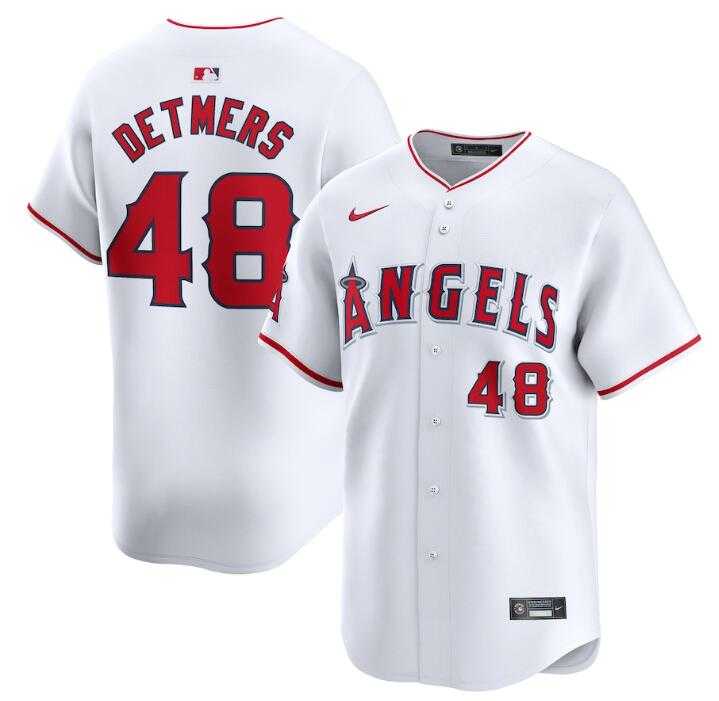 Men's Los Angeles Angels #48 Reid Detmers White Home Limited Stitched Baseball Jersey Dzhi,We sell and wholesale Men's Los Angeles Angels #48 Reid Detmers White Home Limited Stitched Baseball Jersey Dzhi on line form chian!